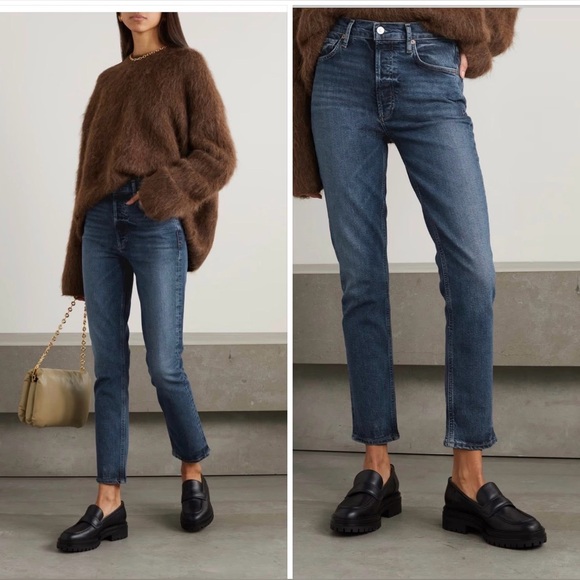 Citizens Of Humanity Denim - Citizens Of Humanity Charlotte High-Rise Straight Leg Jeans